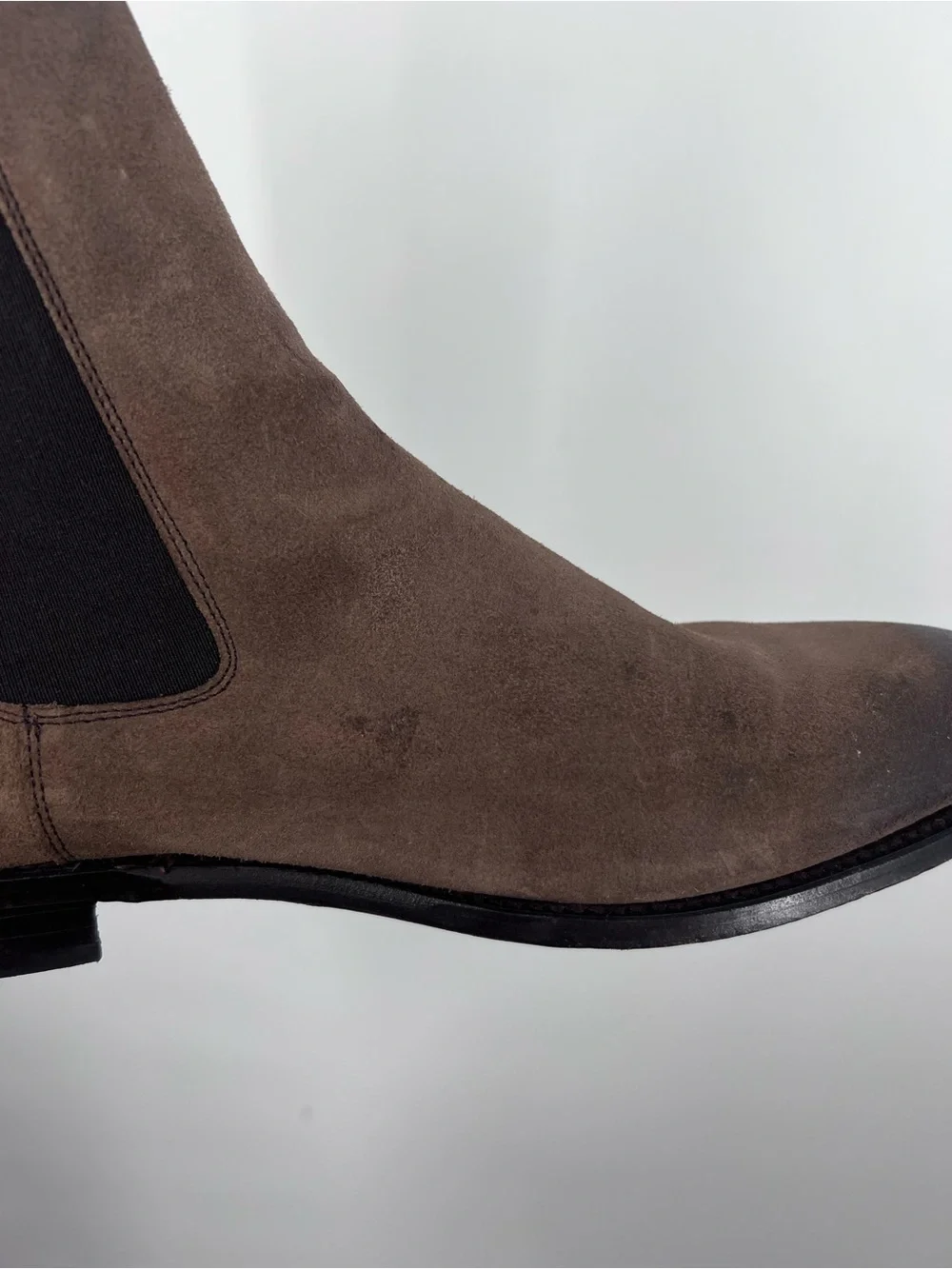 Thursday Boot Co. Men’s Brown Suede Cavalier Chelsea Boots 13